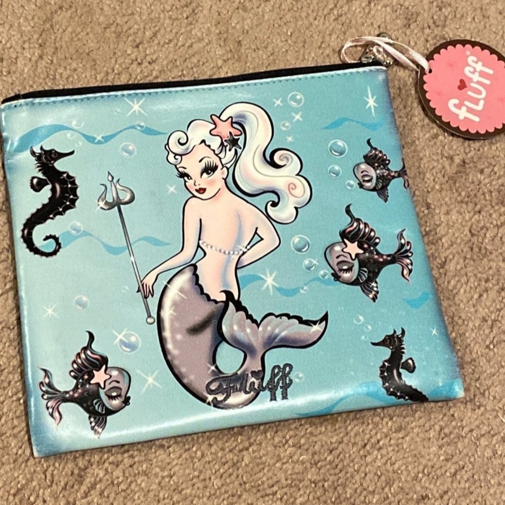 Fluff Mermaid Pouch